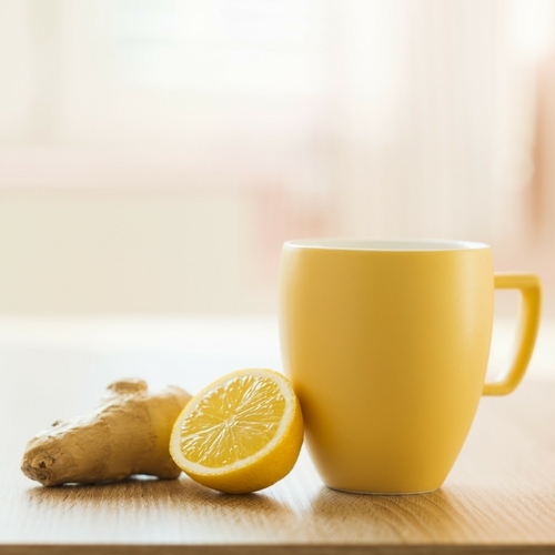 Green Tea and Lemon  - diuretics which gently flushes the system of toxins