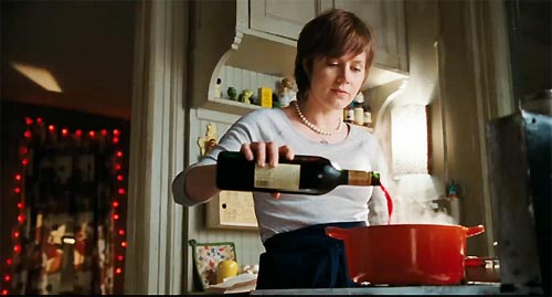 JULIE & JULIA stars Meryl Streep as Julia Childs and Amy Adams as a woman obsessed with boeuf bourguignon.